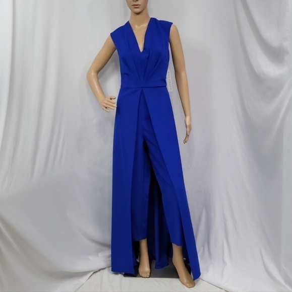 KAY Unger Sleeveless V Neck Jumpsuit